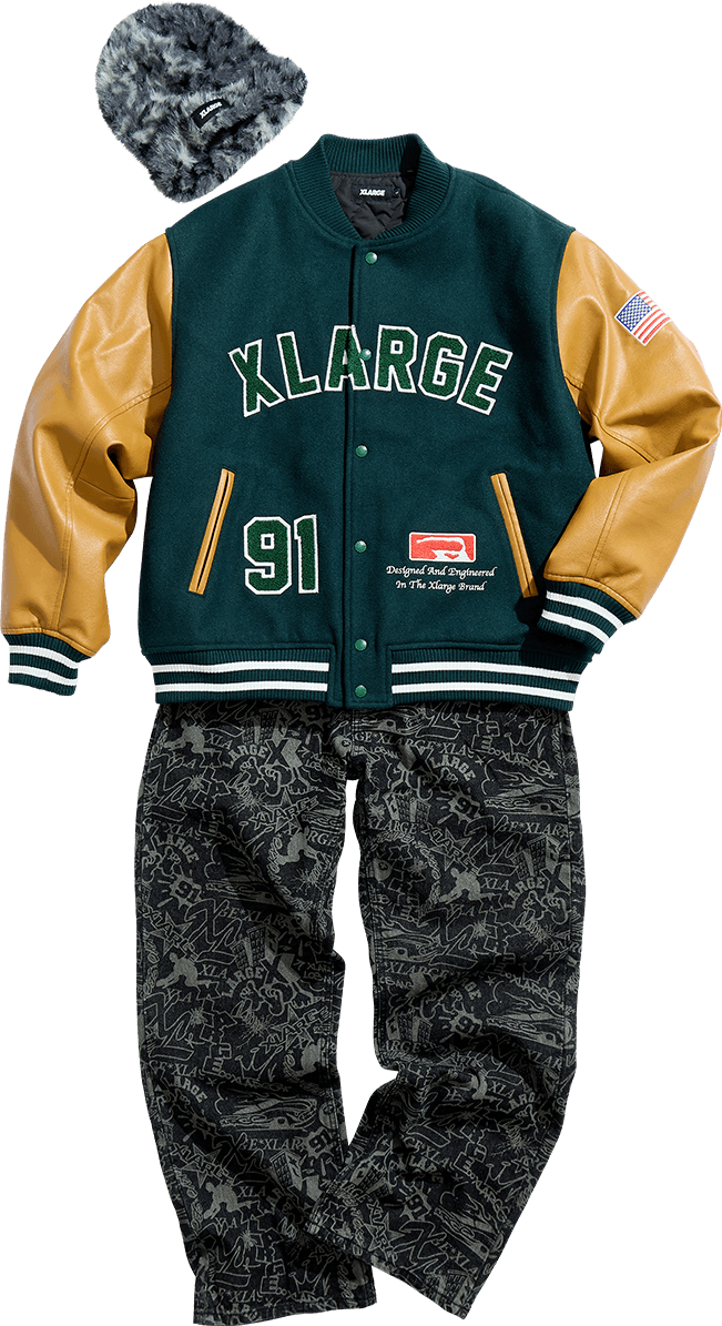 XLARGE コーディネート