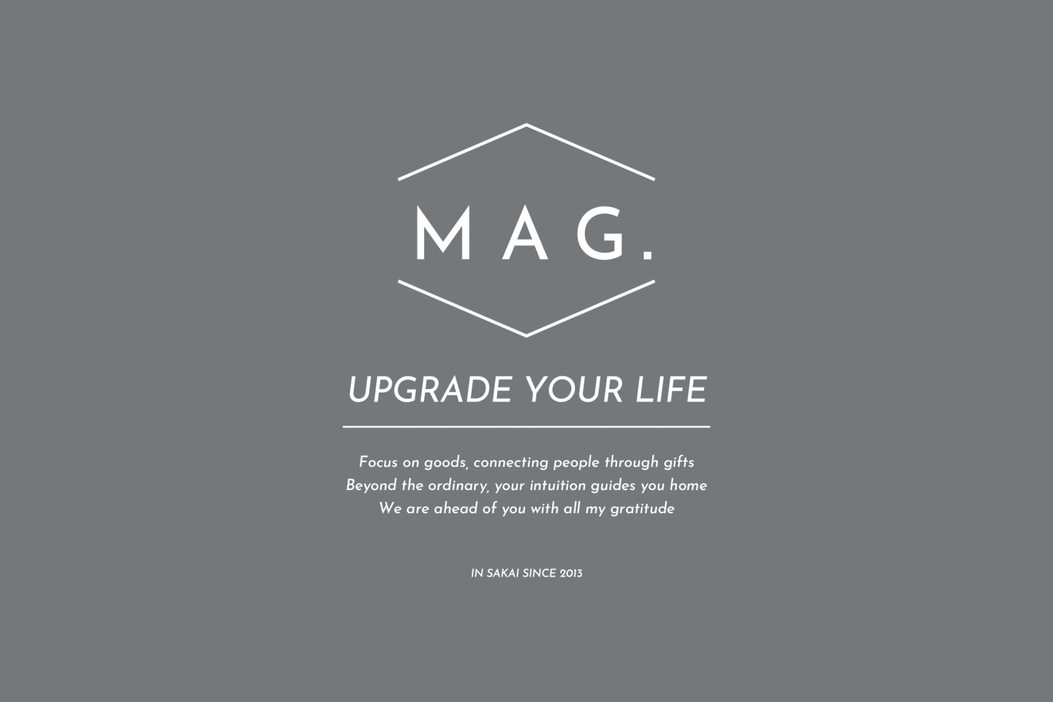 【9/12 OPEN】MAG.