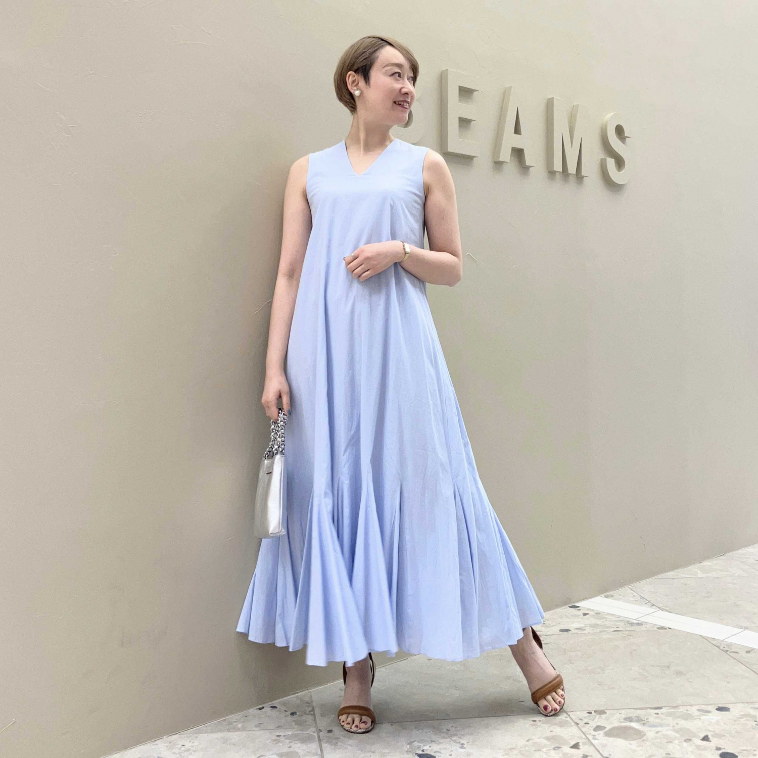 〈Demi-Luxe BEAMS〉 MARIHA/夏の月影のドレス