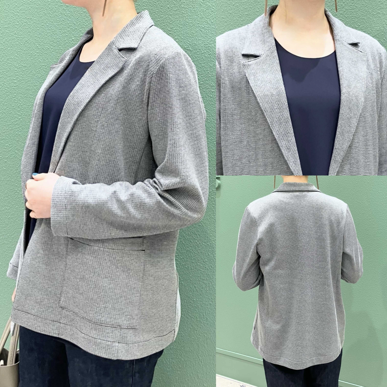 〈Demi-Luxe BEAMS〉テーラードカットジャケット