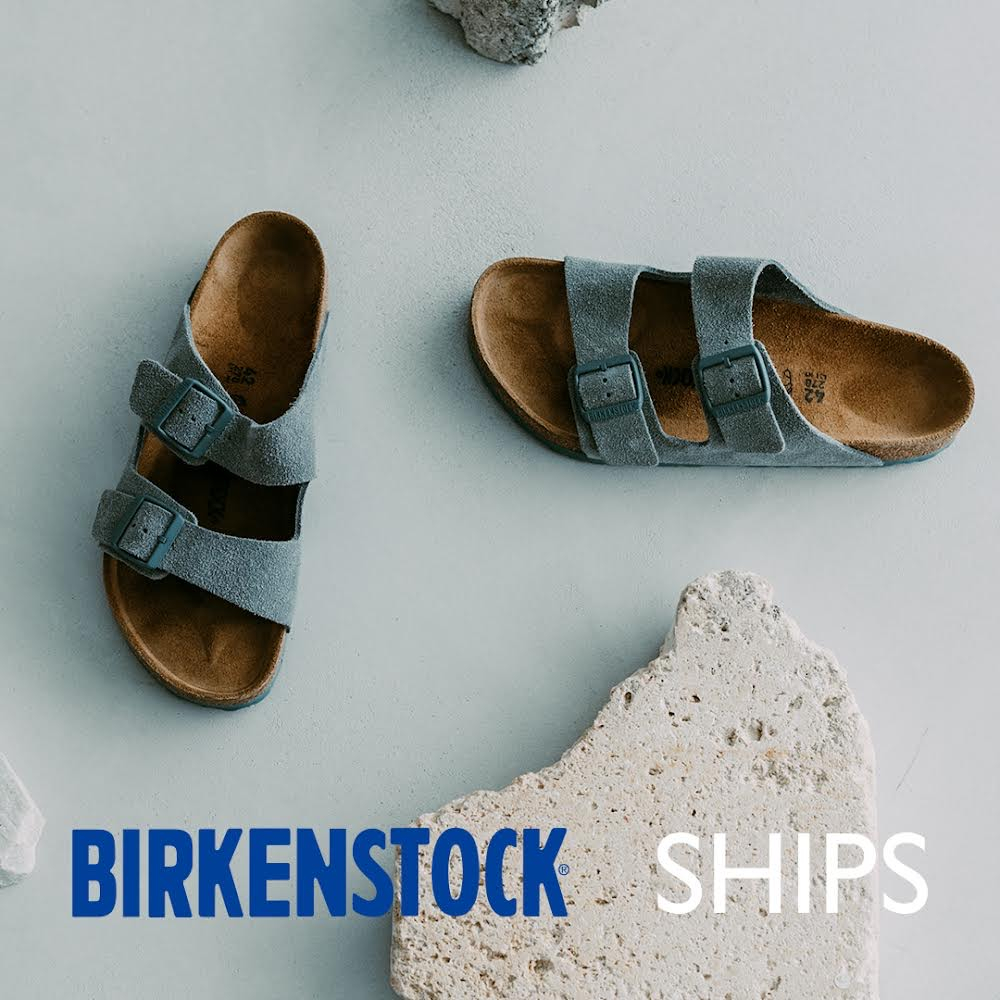 【SHIPS EXCLUSIVE】BIRKENSTOCK: ARIZONA GRAY