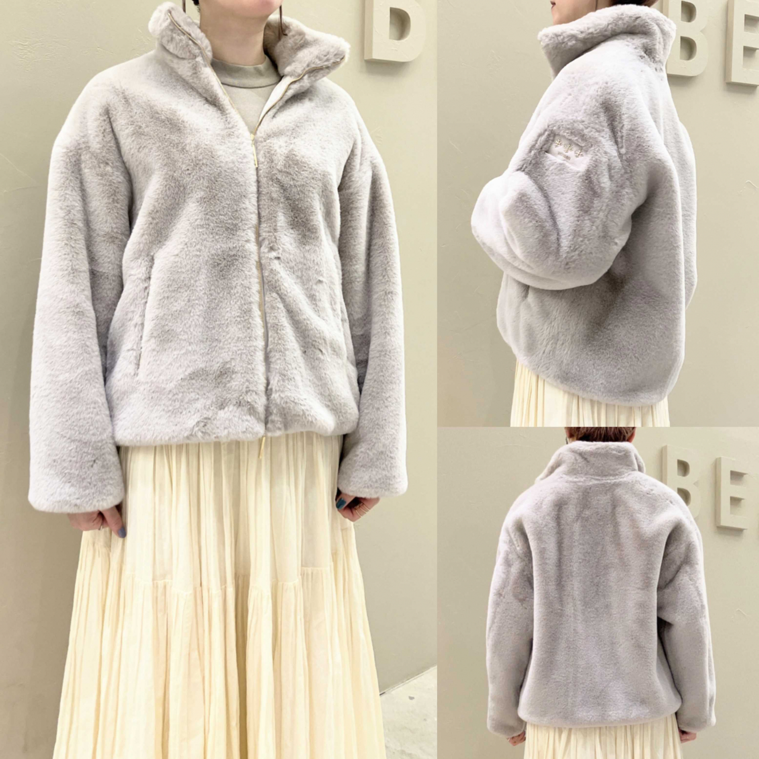 〈Demi-Luxe BEAMS〉TATRAS/BARBRAフリースブルゾン
