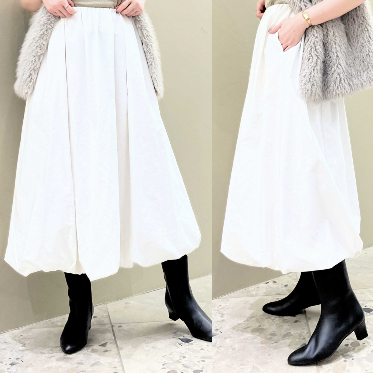 〈Demi-Luxe BEAMS〉バルーンスカート