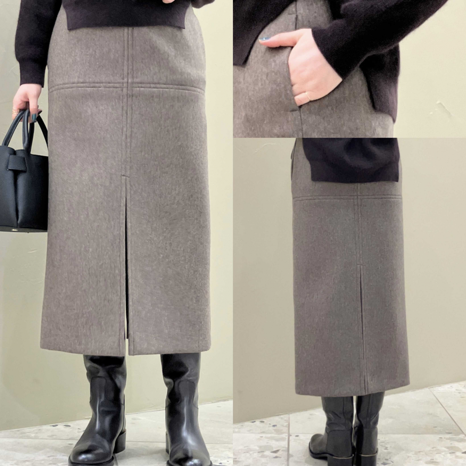 〈Demi-Luxe BEAMS〉AK+1/ボンディングスカート