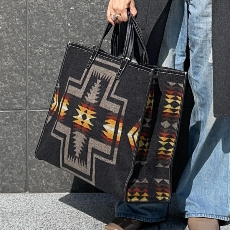 〈Demi-Luxe BEAMS〉A VACATION/PENDLETON HARDING WILLA TANKトートバッグ