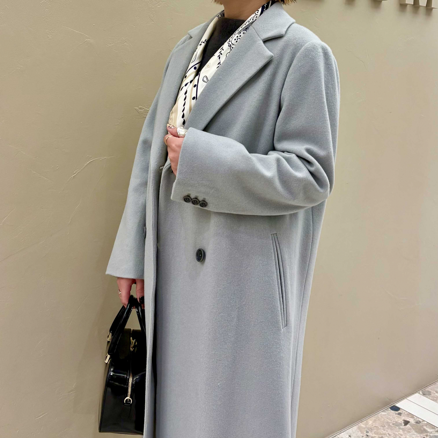 〈Demi-Luxe BEAMS〉ライトウール チェスターコート