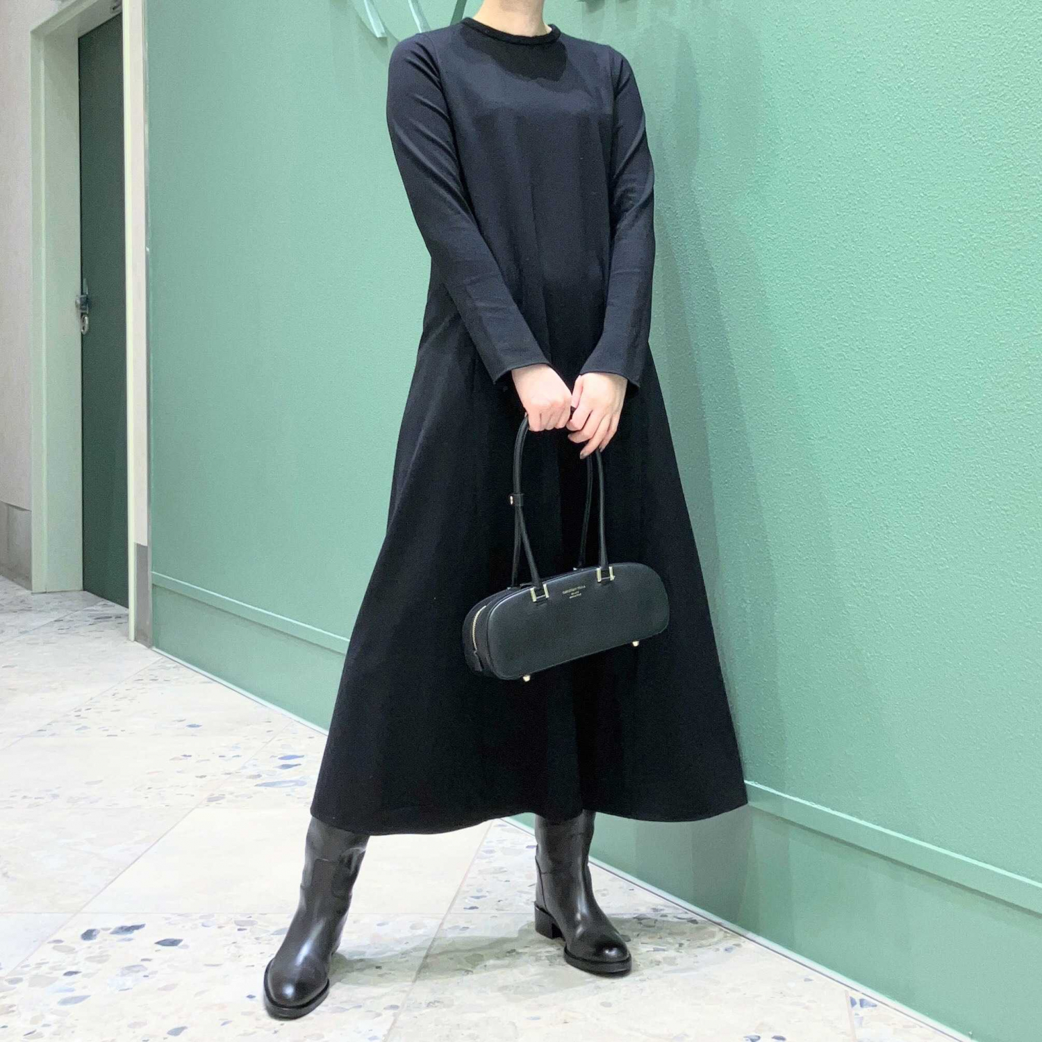 〈Demi-Luxe BEAMS〉スーパーシンプルワンピース .M