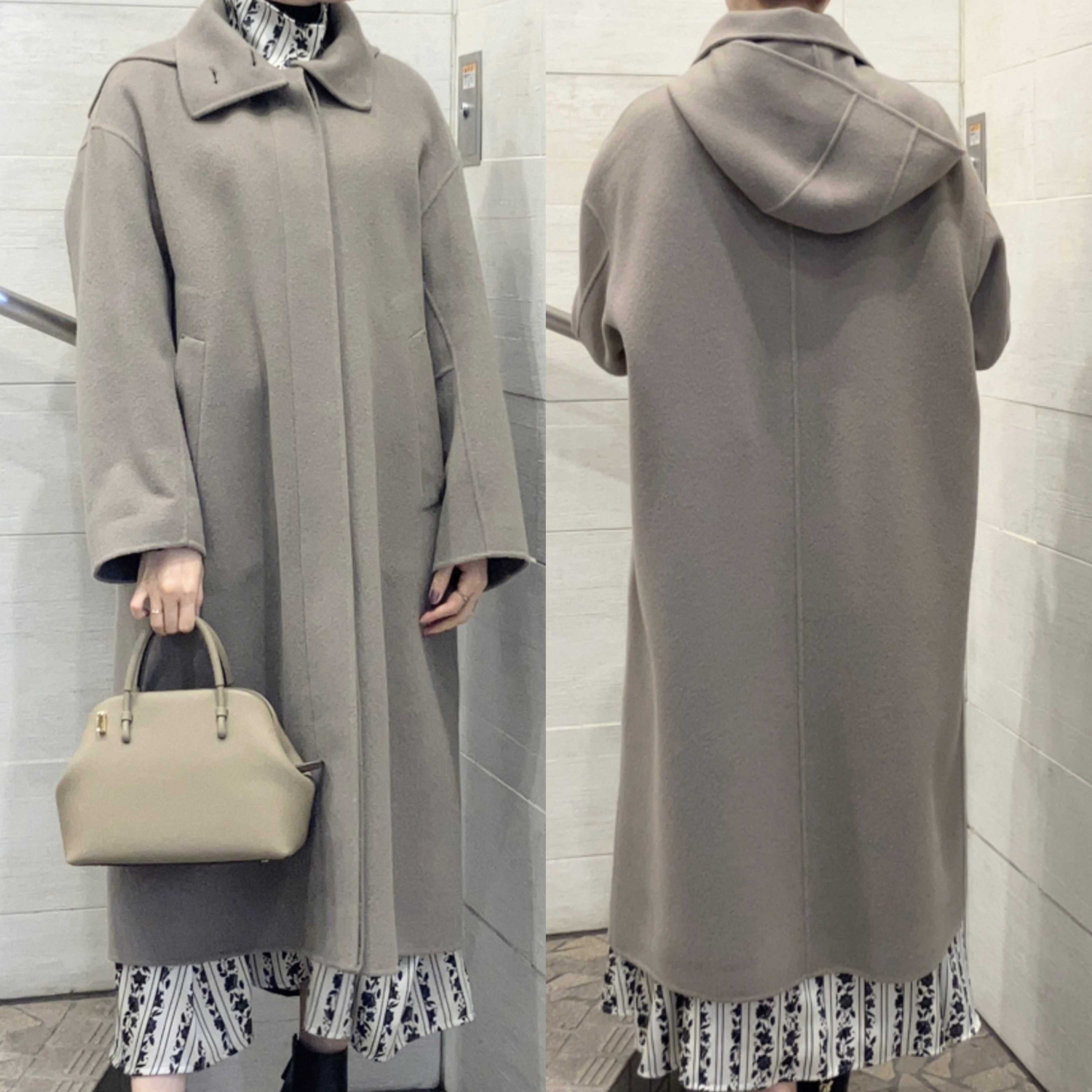 〈Demi-Luxe BEAMS〉リバーフーディーコート