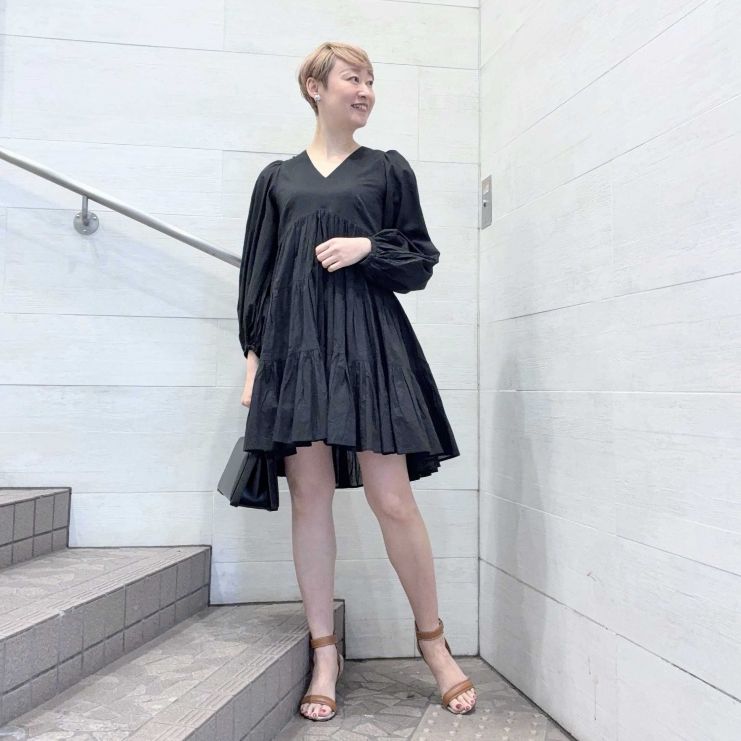 〈Demi-Luxe BEAMS〉MARIHA(マリハ)エンジェルのミニワンピース